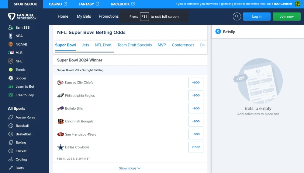 FanDuel Sportsbook