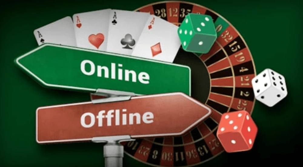 online vs offline casinos